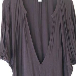 Deep v-neck tunic
